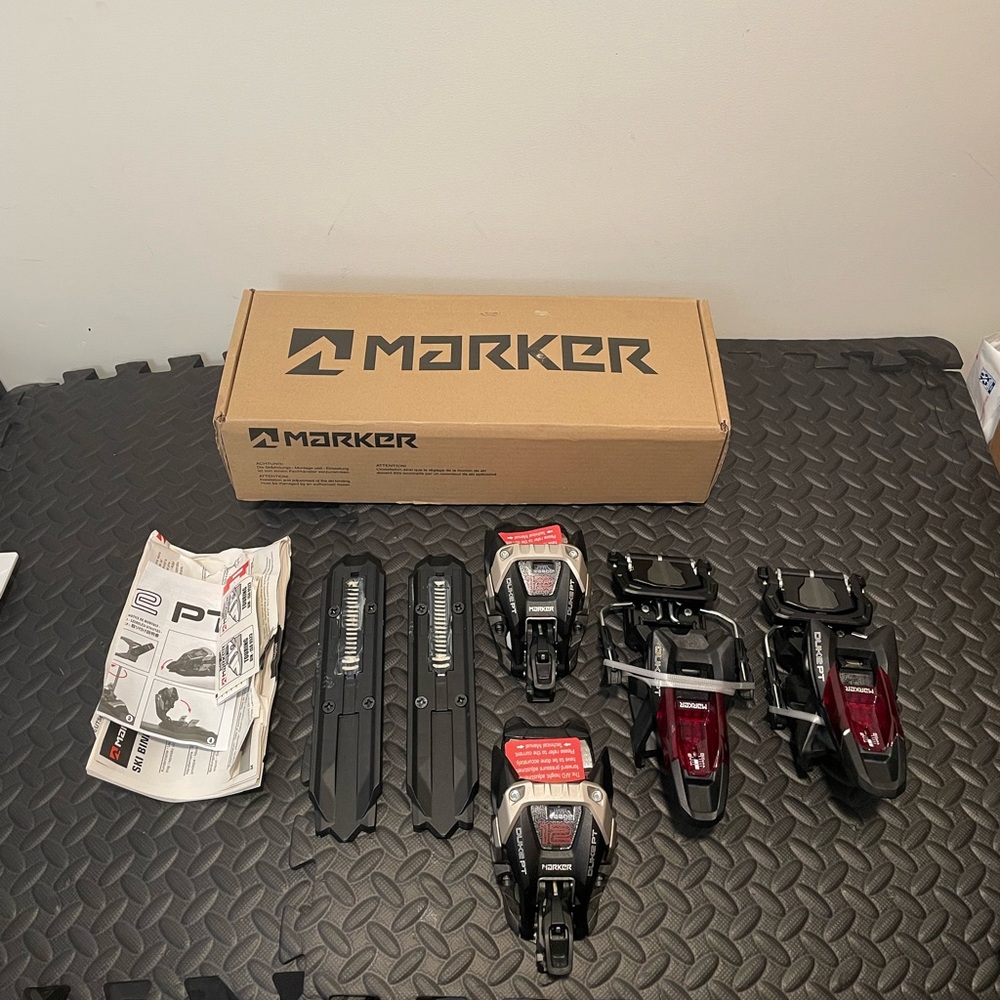 Marker Duke PT 12 Ski Bindings New In Box 7550U1EB 125mm DIN/ISO4-12 3U43B1 $599
